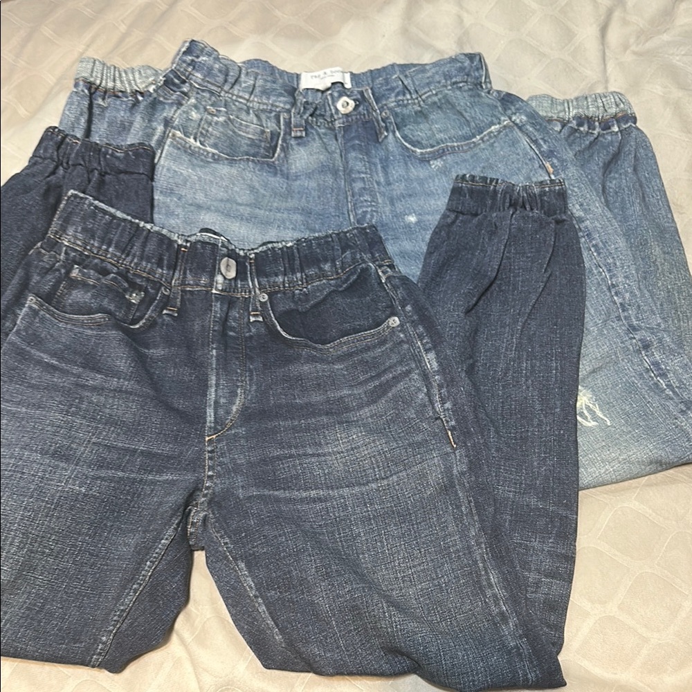 Rag & Bone Miramar Denim Jeans jogger Set